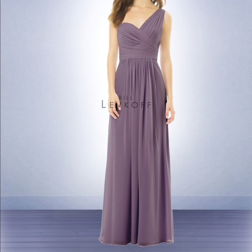 BILL LEVKOFF OFF THE SHOULDER DRESS